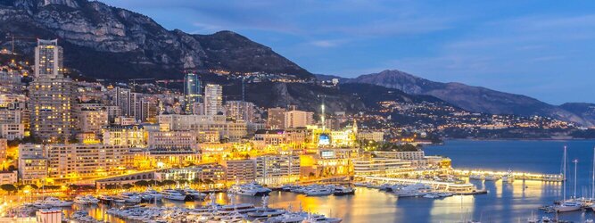 Trip La Palma Ferienhaus Monaco - Genießen Sie die Fahrt Ihres Lebens am Steuer eines feurigen Lamborghini oder rassigen Ferrari. Starten Sie Ihre Spritztour in Monaco und lassen Sie das Fürstentum unter den vielen bewundernden Blicken der Passanten hinter sich. Cruisen Sie auf den wunderschönen Küstenstraßen der Côte d’Azur und den herrlichen Panoramastraßen über und um Monaco. Erleben Sie die unbeschreibliche Erotik dieses berauschenden Fahrgefühls, spüren Sie die Power & Kraft und das satte Brummen & Vibrieren der Motoren. Erkunden Sie als Pilot oder Co-Pilot in einem dieser legendären Supersportwagen einen Abschnitt der weltberühmten Formel-1-Rennstrecke in Monaco. Nehmen Sie als Erinnerung an diese Challenge ein persönliches Video oder Zertifikat mit nach Hause. Die beliebtesten Orte für Ferien in Monaco, locken mit besten Angebote für Hotels und Ferienunterkünfte mit Werbeaktionen, Rabatten, Sonderangebote für Monaco Urlaub buchen.